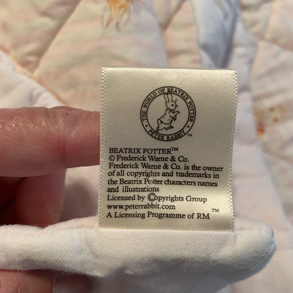 Beatrix Potter Peter Rabbit quilt - Picture 5 of 6